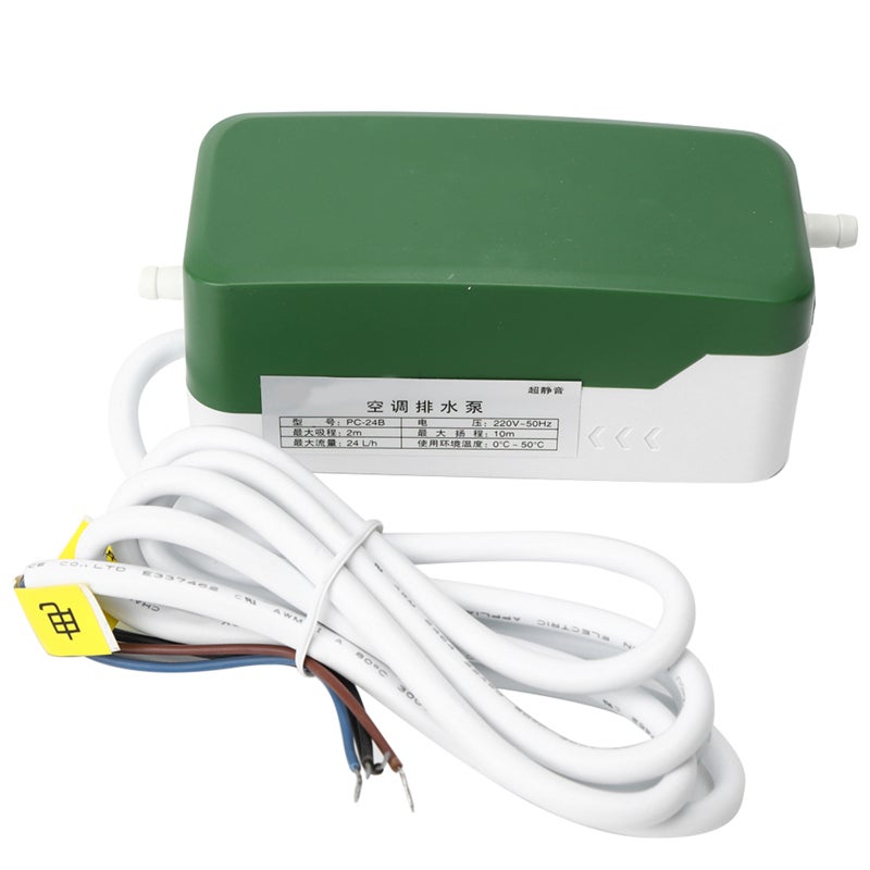 WIPCOOL Air Conditioning Drain Pump: 19dB Low Noise - Leak-Proof Double-Layer Box Built-In Float Control for Bedroom Home AC Units - Image 2