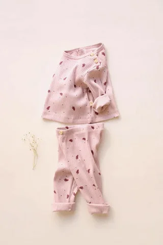 Ohlala Koala Grape Ribbed Set