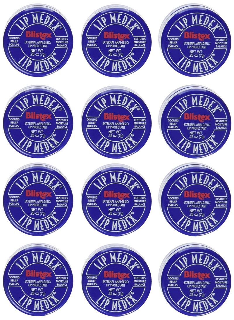Blistex Lip Medex.25-Ounce (Pack of 12), Moisturizing