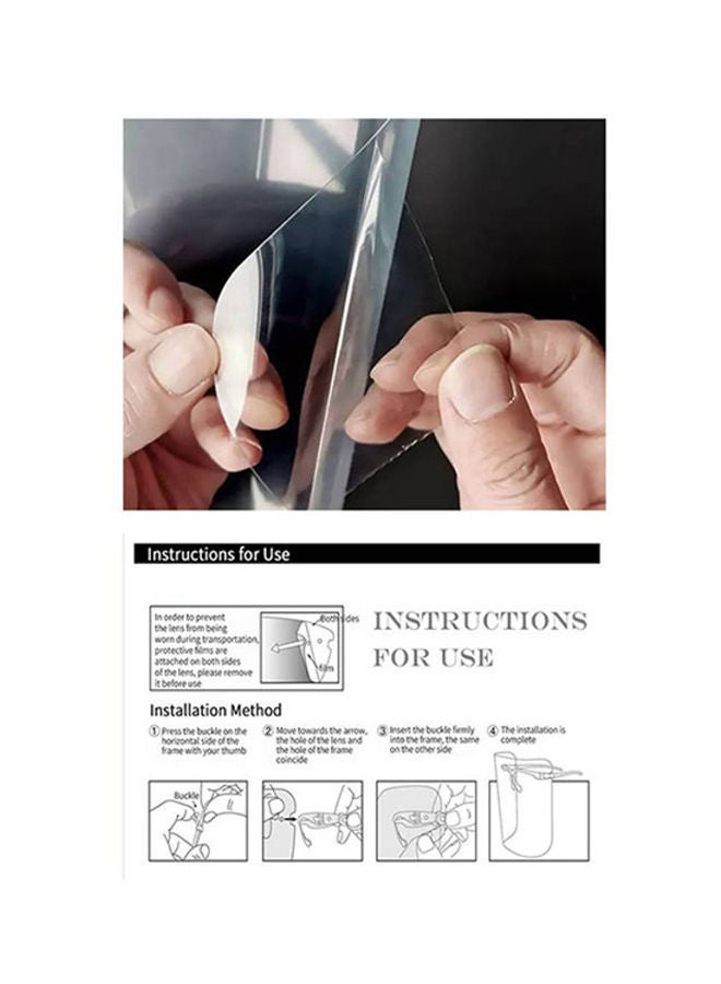 NIBEMINENT Protective Isolation Mask – Face Shield - Image 4