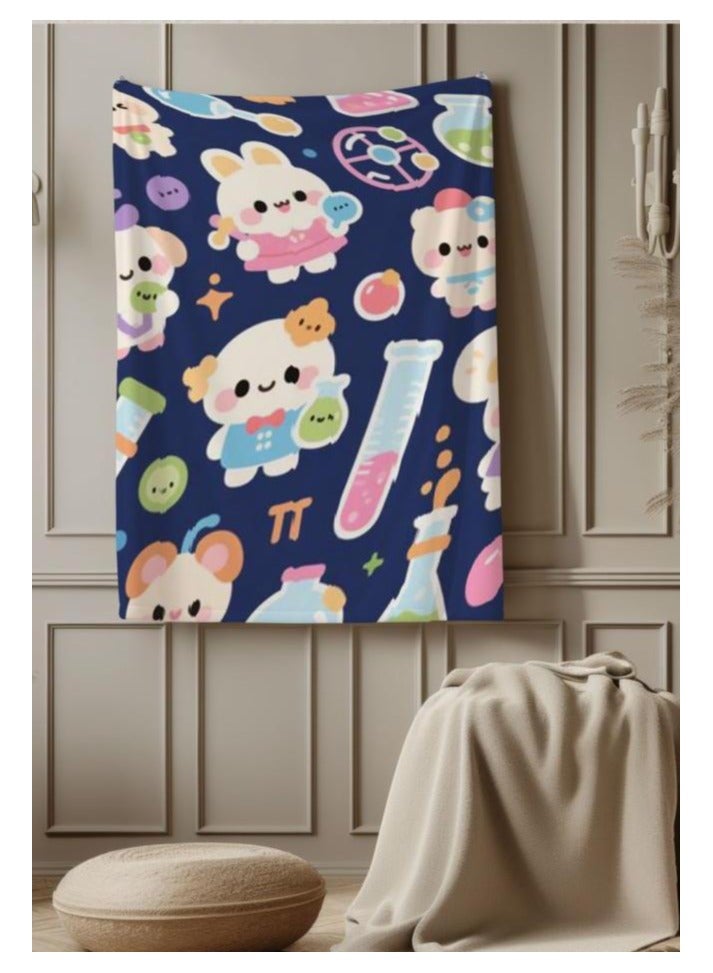 general Children's or student cartoon flannel thin blanket (warm and comfortable, suitable for sleep, games) 100cm*150cm - 510 - Image 5
