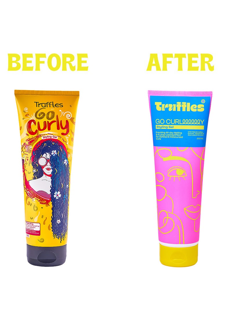 ترافيلز  جو كيرلى - ستايلين جل   250 مل - Image 3