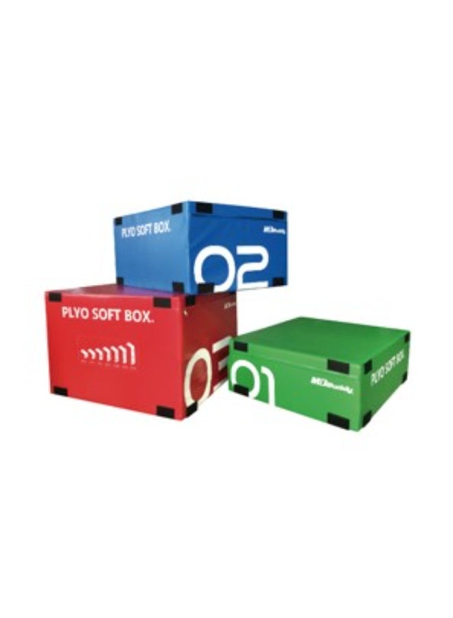 MDBuddy PlyoSoft Jumping Box Set | 3 Pieces in Different Sizes | Strength Training and Jumping Equipment | for CrossFit Training - Image 1