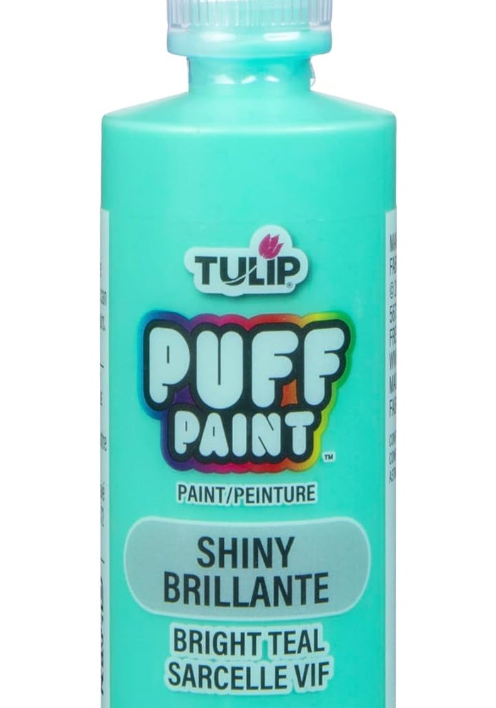 Tulip Dimensional Fabric Paint - Slick Bright Teal, 4 Fl Oz - Image 1