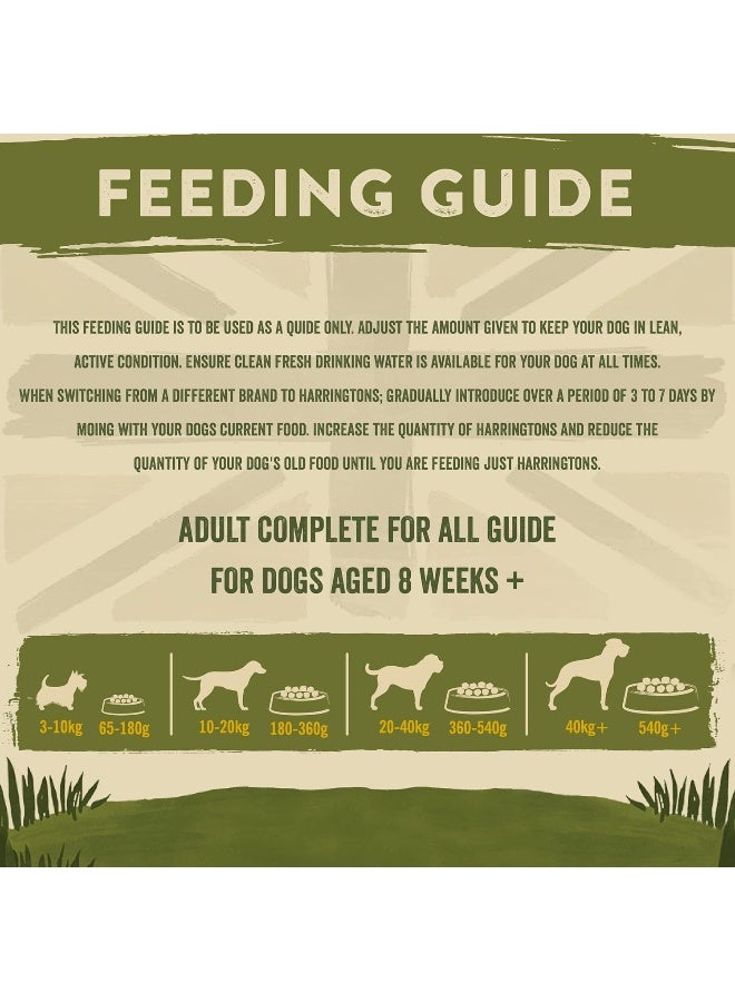 Harringtons Complete Dry Adult Dog Food Salmon & Potato 12 kg - Made with All Natural Ingredients - Image 5