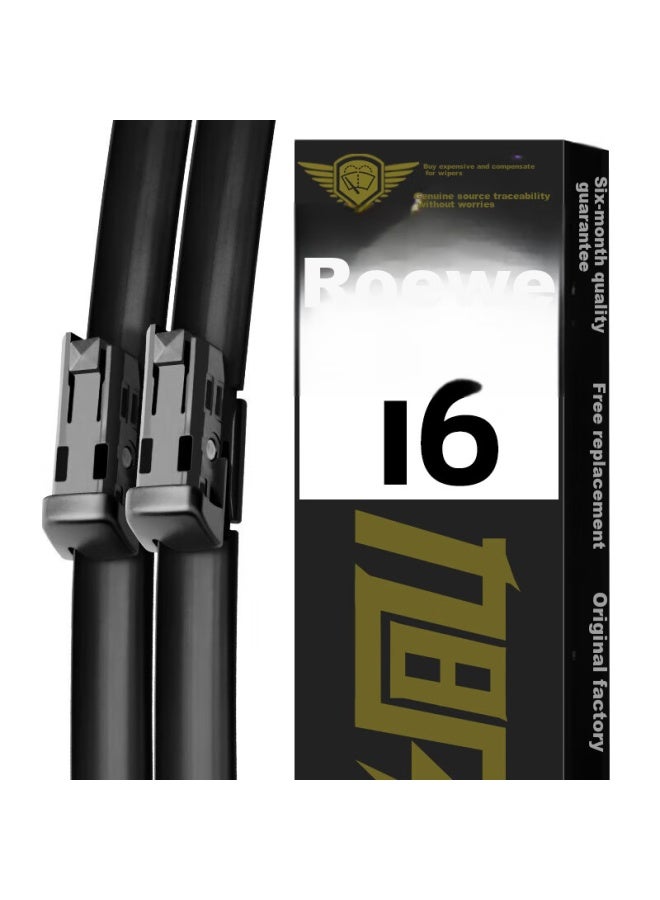 XUFENG Xufeng Car Accessories (xufeng) Roewe I6 Windshield Wipers For 2017- Plus Models, Boneless Wiper Blades, Car Accessories, Original Equipment Manufacturer (oem)  - Image 1