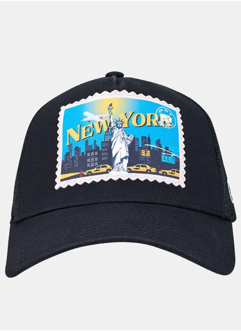 NEW ERA Men's Postcard Adjustable Trucker Cap