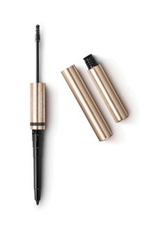 KIKO MILANO ماسكارا للحواجب وقلم حواجب يدوم لمدة 10 ساعات 04 بني داكن  - Image 1