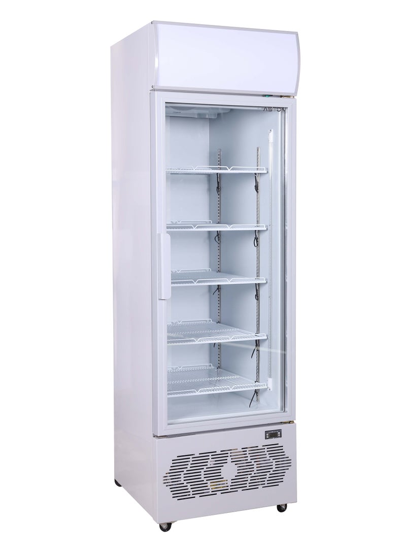 أستون ثلاجة عرض, باب واحد, 370 لتر, 13.6 قدم مكعب, رمادي - AS400-IC6-S - Image 1