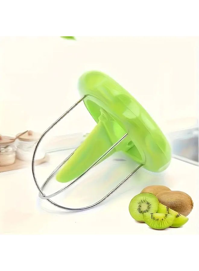 Green Kiwi Lemon Peeler Easy Grip Cutter Fruit Divider Durable Kitchen Tool - Image 3