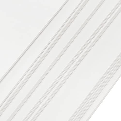 PINGEUI 50 Pack 11.5 x 15.5 Inch White Chipboard Sheets,40 pt White Chipboard, Medium Weight Cardboard Sheets for Scrapbook, Art Crafts, Arts Projects, Backing Boards, Frames - Image 3