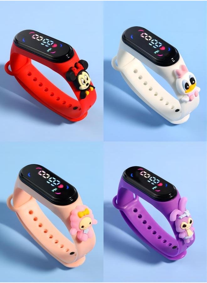 4 Pcs Kids' Water Resistant Silicone Digital Watch - pzsku/ZDEB82393910C12B0E221Z/45/_/1719579021/d6c58c25-b8da-40a3-9696-89d3456be68a