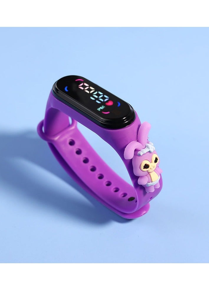 دي تي جي بي ساعة رقمية مقاومة للماء للأطفال مكونة من 4 قطع - Image 3