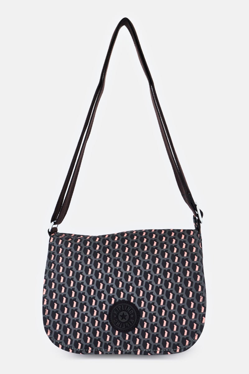 kipling Women Printed Cross Body Bag, Multicolor - Image 1