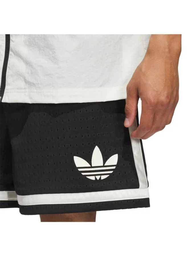adidas Originals BLACK/IVORY Originals Basketball Shorts  | Best Price UAE