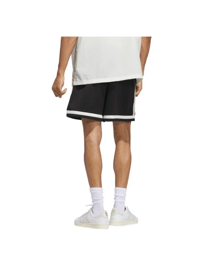 adidas Originals BLACK/IVORY Originals Basketball Shorts  | Best Price UAE