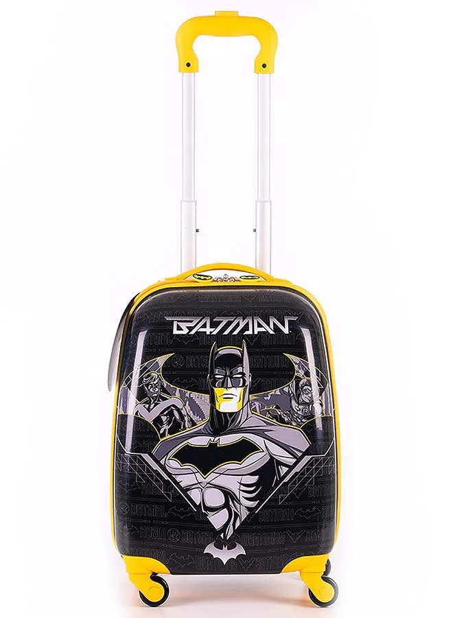 Trucare Warner Bros Batman Kids Luggage with Reusable Stickers 18 inches