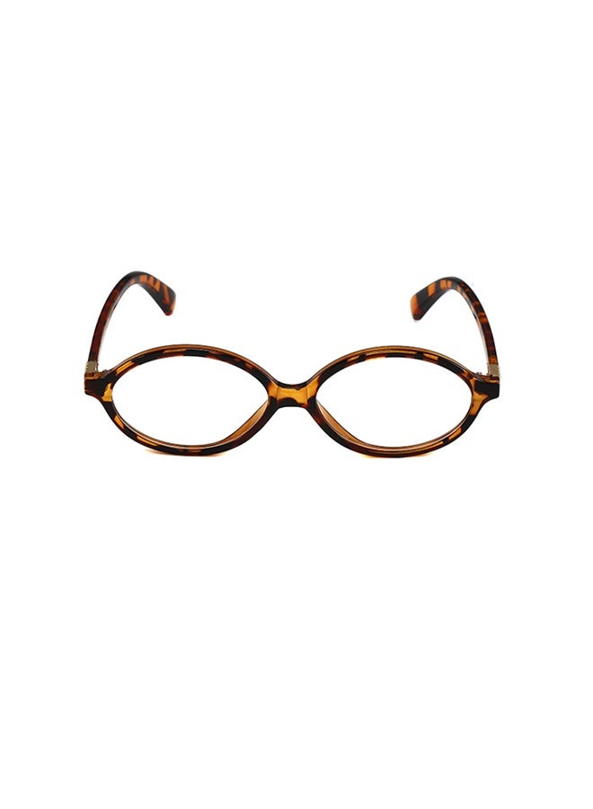 أزياء نظارات بيضاوية للنساء الرجال ريترو دائرة السلاحف إطار ضوء أزرق نظارات Nerd نظارات - Image 2