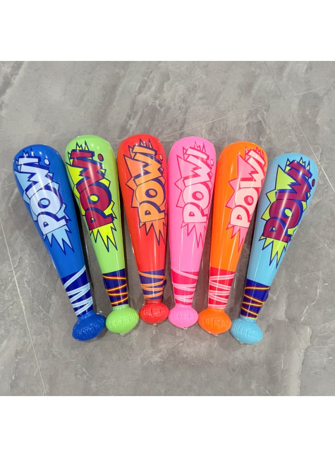 Hot Inflatable Baseball Bat, Colorful Inflatable Bat Children's Toys, Pow Inflatable Cheering Stick - Image 3