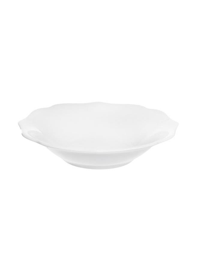 Royal Porcelain Royal Porcelain Dinner Set 24 Pieces Fine China - Baroness White  - Image 5