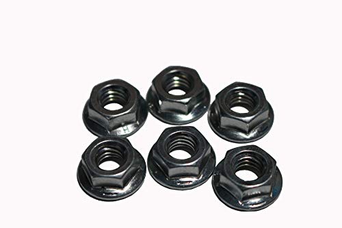 Forester Chainsaw Replacement Bar Nuts - New 6 Pack Chain Saw Nuts Fits Husqvarna Jonsered Partner Replaces OEM 503220001 Chainsaw Parts and Accessories Sprocket Cover Flange Nut for Guide Bars - Image 2