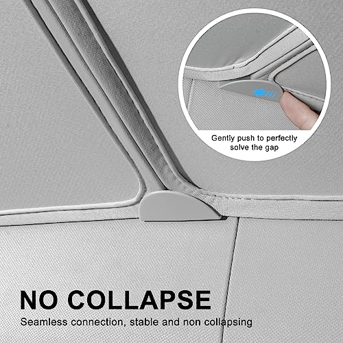 KUNIST Clips for Tesla Model 3/Y Sunroof Sunshades (Grey) - Image 3