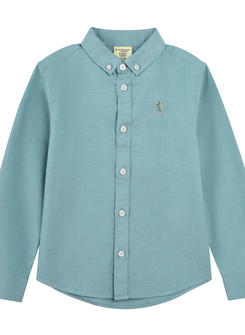 جيوردانو قميص أكسفورد قطني للأطفال