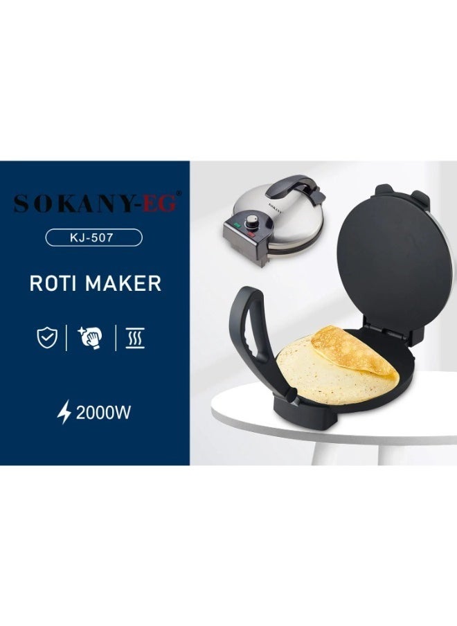 Generic - Roti Maker SOKANY KJ-507 - Effortless and Quick Roti Making!v - Image 1