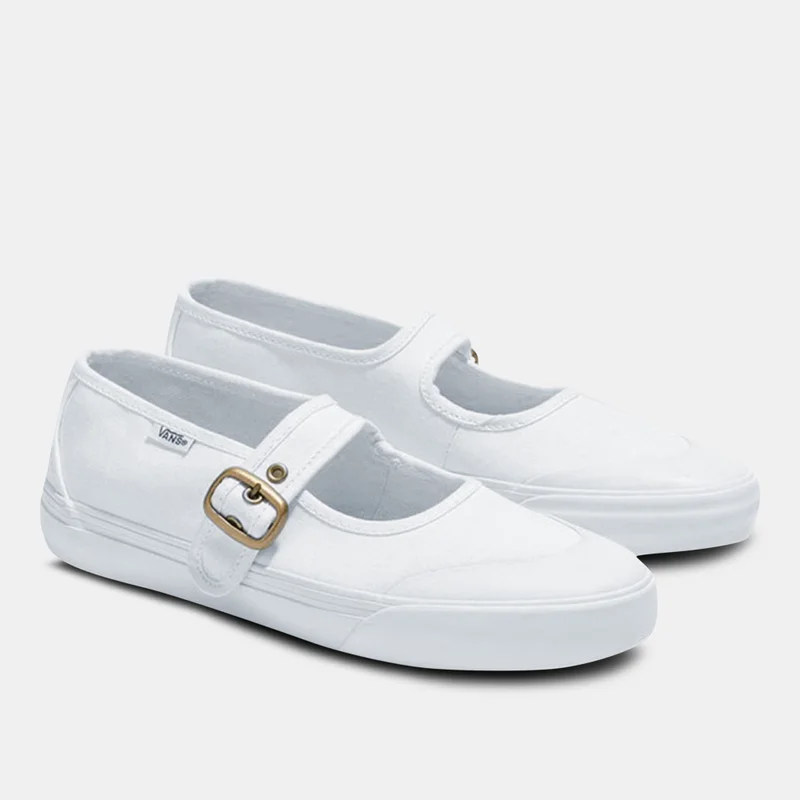 VANS White Women’s Mary Jane Shoes  | Best Price UAE