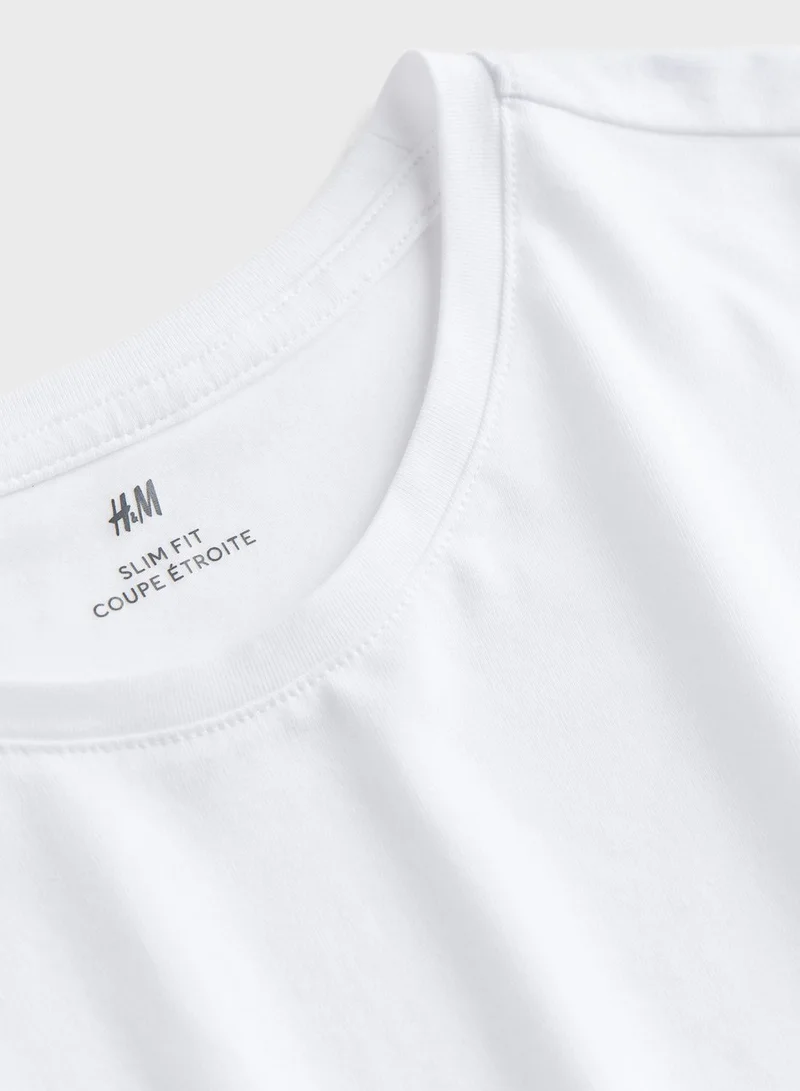 H&M Essential Crew Neck T-Shirt