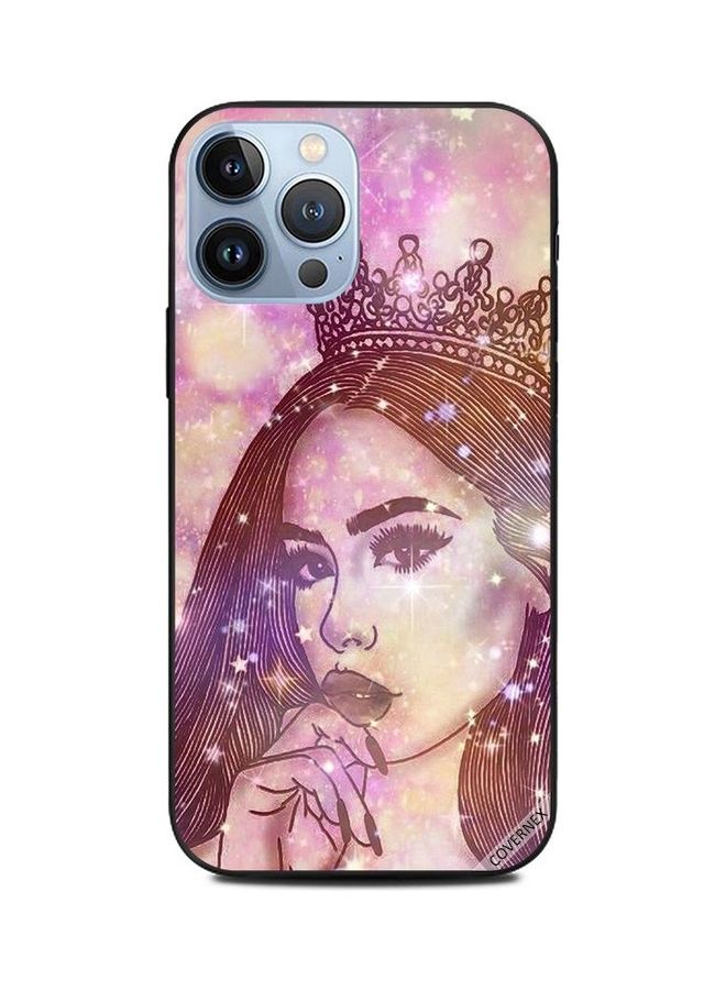 Covernex Apple iPhone 13 Pro Max Protective Case Cover Printed Featuring Queen Girl Sparkling DESIGN_0762 - Image 1