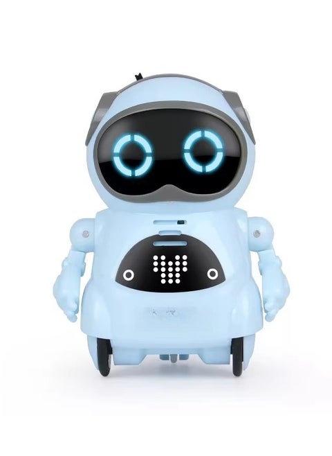 Pocket Emo Robot Talking Interactive Dialogue Voice Recognition Record Singing Dancing Telling Story Mini Robot Toy