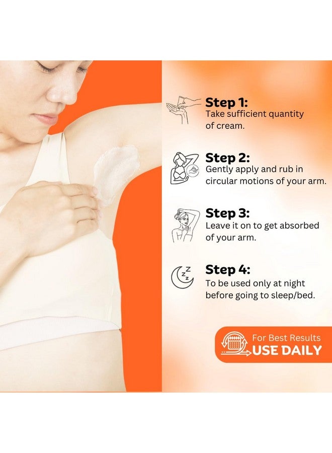 INTIMIFY كريم تفتيح الإبطين INTIMIFY للنساء، كريم تفتيح الإبطين طبيعي مع حمض الكوجيك وفيتامين B3 20 جرام - Image 5