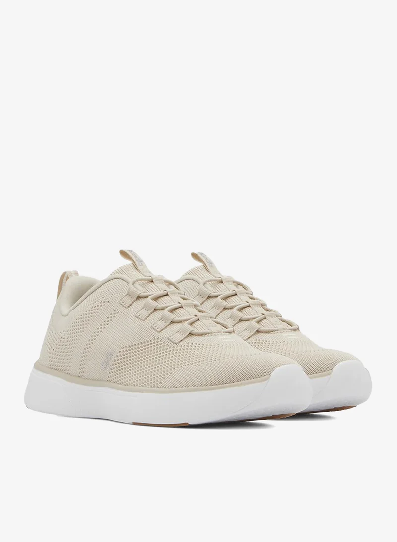 Keds Snow White/Oatmeal Keds Women's BlissWalk Slip On Athletic Sneaker White for Women | Best Price UAE