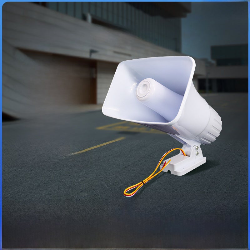 Generic High Volume 12V Square Alarm Horn Speaker 120dB Waterproof Treble alarm horn 