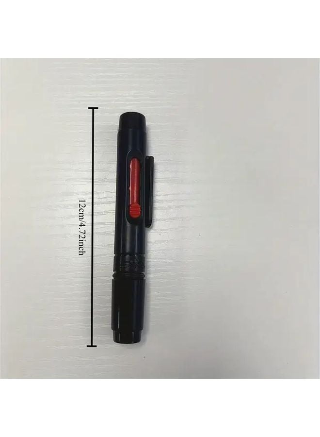 Black Lens Cleaning Pen With Soft Brush Carbon Head For Camera Glasses VR Headset - Image 3