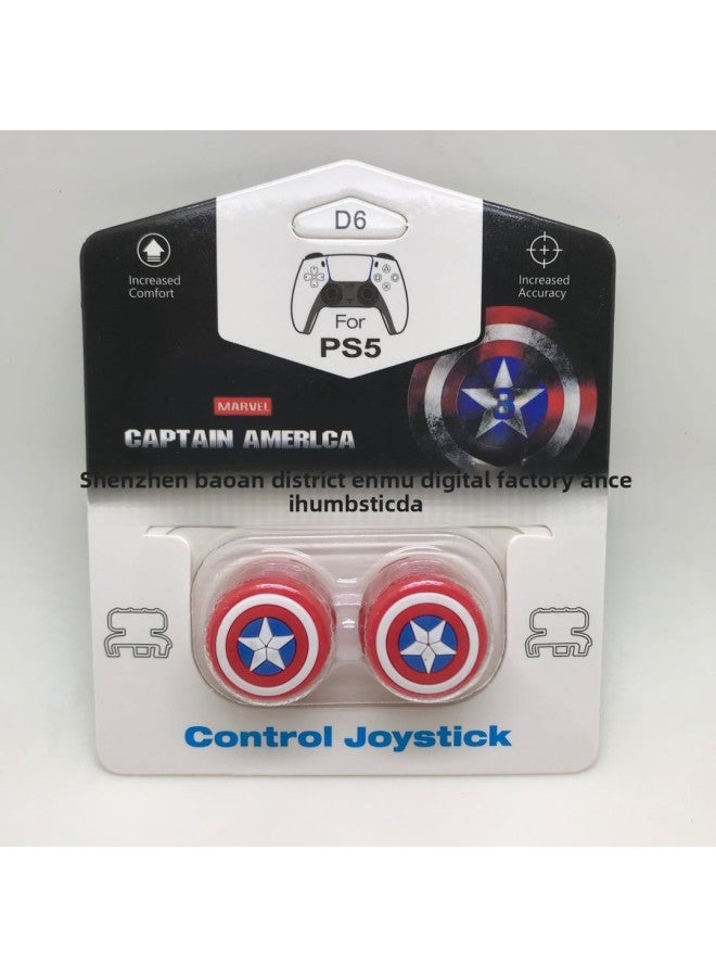 Ps5 Game Controller Rocker Heightening Cap Ps5 Game Controller Rocker Anti-slip Cover Rocker Silicone Protective Cover-Product Color:D13 Gray  - Image 3