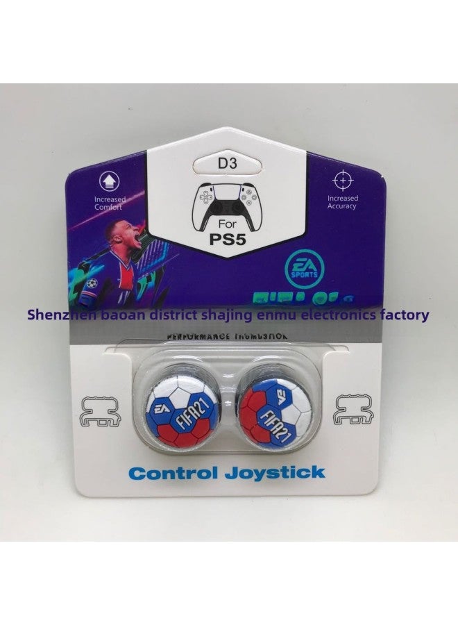 Ps5 Game Controller Rocker Heightening Cap Ps5 Game Controller Rocker Anti-slip Cover Rocker Silicone Protective Cover-Product Color:D13 Gray  - Image 4