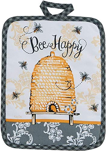 Kay Dee Designs Cotton Potholder, 7 by 9-Inch, Queen Bee - Image 3