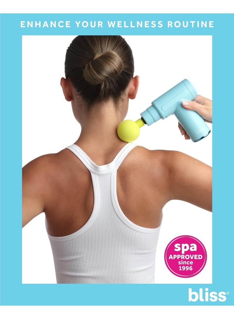 بليس مسدس تدليك العضلات الاحترافي MY-720 – جهاز استرخاء عميق للعضلات مع رؤوس متعددة وسرعات متغيرة - Image 3