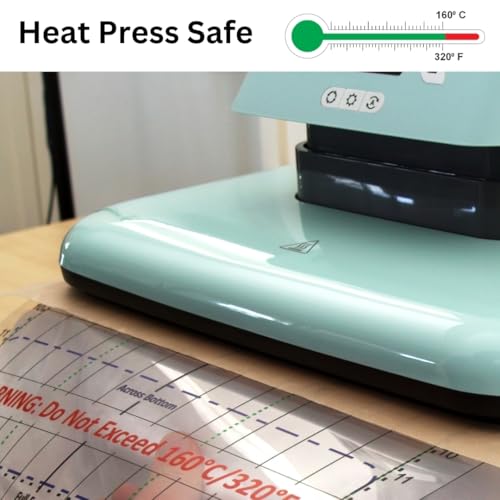 CLPA TShirt Ruler Guide Neck and Chest Placement HeatSafe to 320F Shirt Alignment Tool for Heat Press HTV DTF and Embroidery All Necklines Made in Australia - Image 3