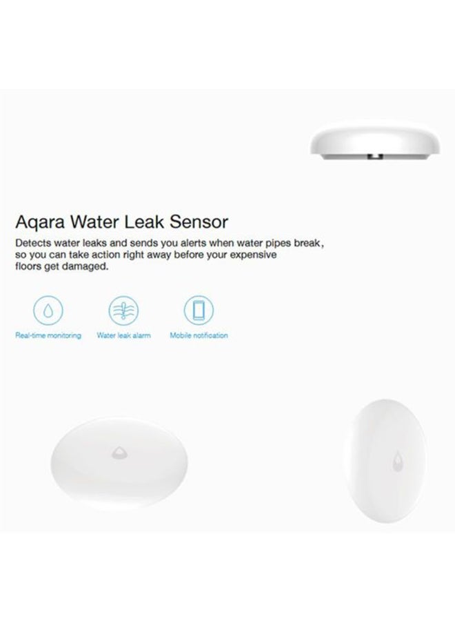 NIBEMINENT Aqara Flood Water Leak Detector White 5x2x5centimeter - Image 5