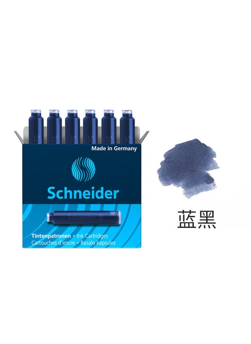 Generic Bulk Schneider Ink Cartridges Steel Pen Refills BLUE BLACK (6699)