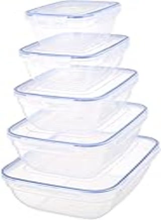 Bager Cook&Lock Rectangular Storage Container (575+1050+1850+3100+5000 Ml) (Deep), Transparent - pzsku/ZDEB9E72B5896EFE3DB3DZ/45/_/1724097902/668fa57c-1e9f-4738-aab1-a160298c0efa