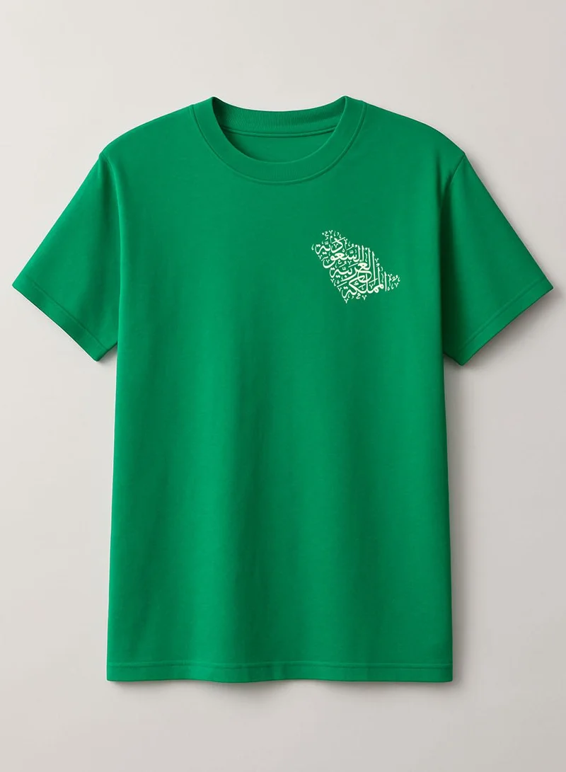 Lowha Cotton T-Shirt for Saudi National Day or Everyday Saudi Pride Wear for Women & Men