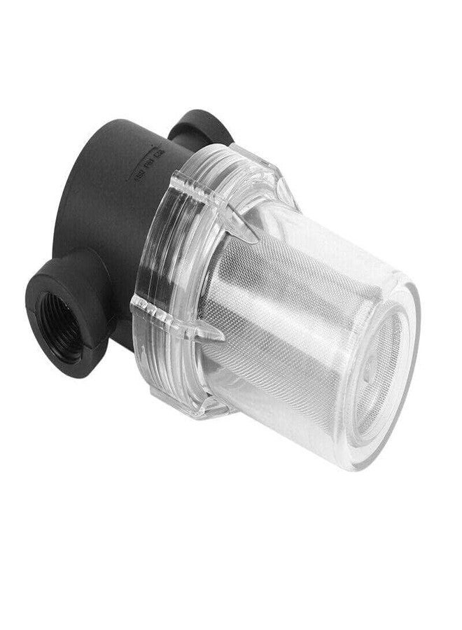 WINMAX 1/2 Inch Water Tank Filter with 40 Micron Mesh | UV Protected, 100% Food Grade Material | Blocks Solid Impurities, Rust, Dirt, Sand | Compact Pre-Filter for Tank Outlet, RO Line, and Pumps - Image 2