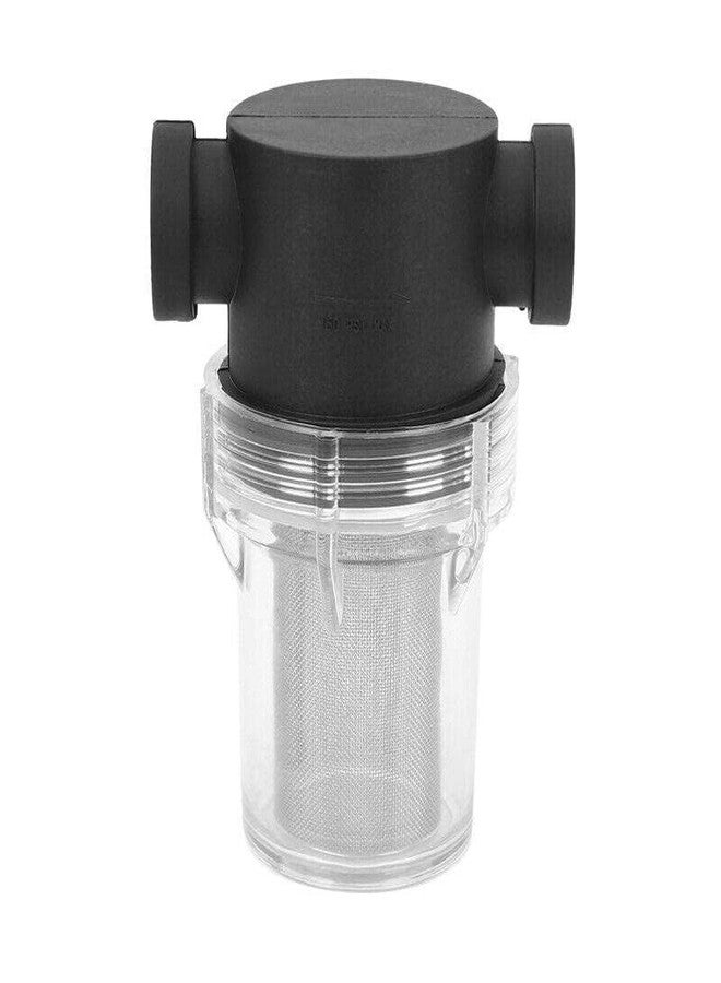 WINMAX 1/2 Inch Water Tank Filter with 40 Micron Mesh | UV Protected, 100% Food Grade Material | Blocks Solid Impurities, Rust, Dirt, Sand | Compact Pre-Filter for Tank Outlet, RO Line, and Pumps - Image 1