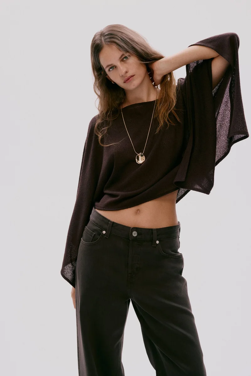 اتش اند ام بلوزة كايب