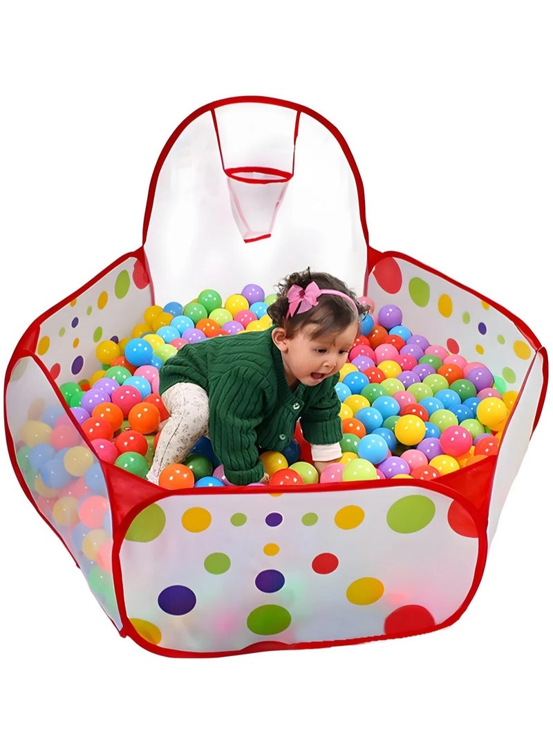 Foldable toddler ball pool with 50 balls - Image 4