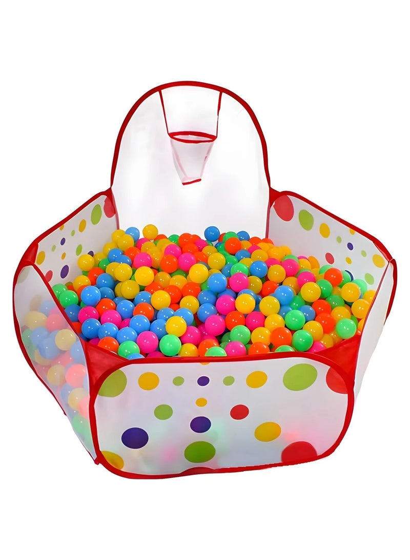Foldable toddler ball pool with 50 balls - Image 5